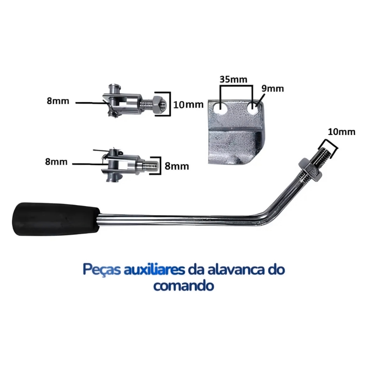 Comando Danfoss 3/8 - CH60 P/Acion. Agric. Mola C.F 4Vias - Imagem 5