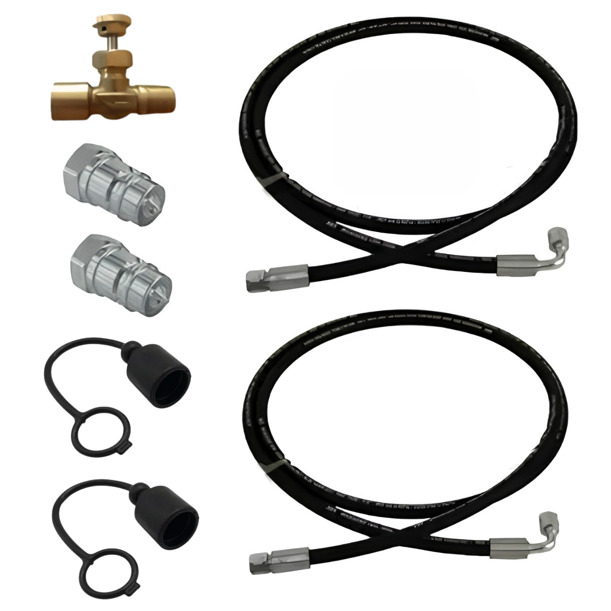 Kit Quebra Jato Forrageira JF Menor C/ Mangueiras e Outros P/ Impl. Agrícola - Imagem 2